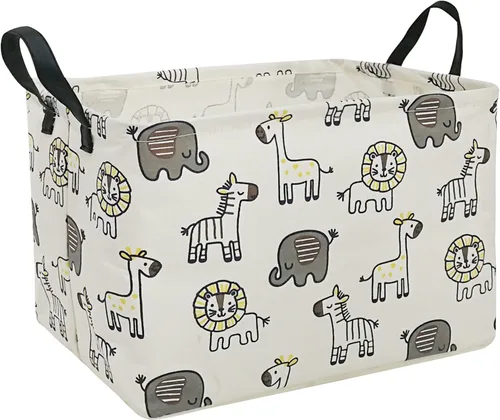 Vista 42 de Cesta de almacenamiento vacía para niños, organizador de almacenamiento impermeable de béisbol, cestas plegables con asas para mujeres, cesta