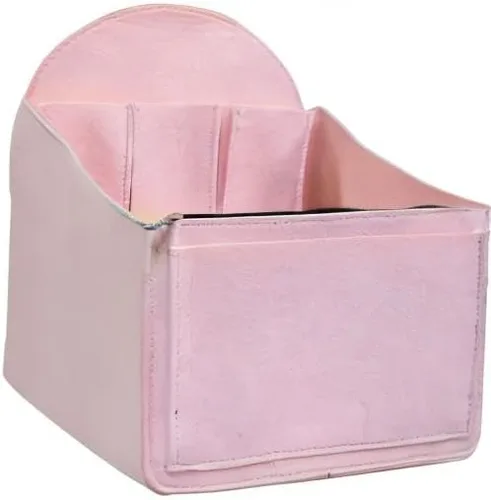 Vista 3 de Organizador de mochila de fieltro, organizador de bolso para hombres y mujeres, mochila mochila bolsa de hombro (rosa, pequeño)