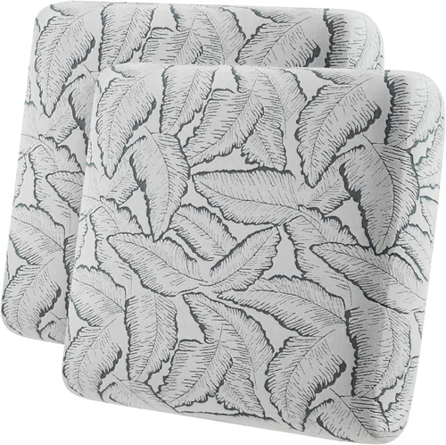 Vista 23 de Fuloon Fundas de Cojines para Sofá, Fundas de Cojines de Asiento Elásticas Estampadas, Fundas Protectoras Lavables para Muebles, para Sillón