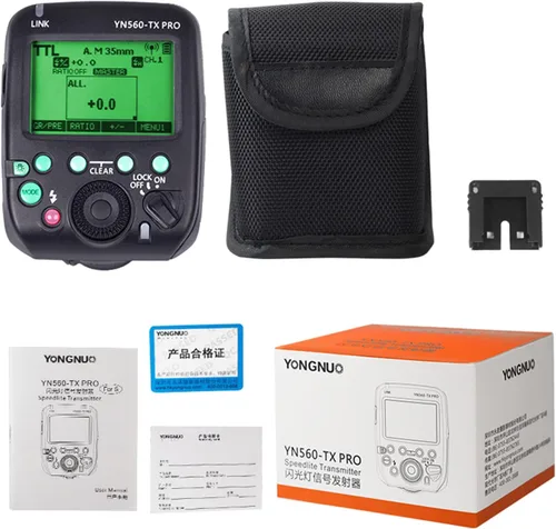 Vista 5 de YONGNUO YN560-TX PRO S YN560 TX PRO Flash inalámbrico Speedlite Transmisor Disparador HSS TTL para cámara S