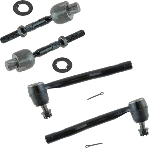 Vista 196 de TRQ Juego de varillas de acoplamiento delanteras interiores y exteriores, 4 piezas, compatible con Kia Soul 2014-2019 15-19 Soul EV
