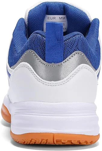 Vista 4 de Feekwys Zapatos de pickleball para hombre, zapatos de tenis de bádminton para interiores y exteriores, zapatos de entrenamiento de cancha, zapatos