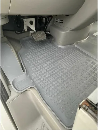 Vista 5 de REZAW-PLAST Tapete de goma para Dodge Sprinter 2007-2024, versión de carga, solo 1500/2500/3500/4500, gris