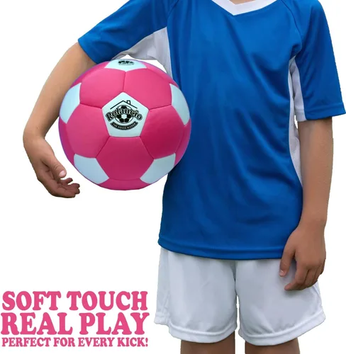 Vista 7 de The House Kicker - Balón de fútbol para interiores, tamaño 4, suave y seguro, pelota de interior para el hogar y patios, pelota de casa, ideal