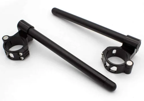 Vista 2 de FXCNC Racing 7/8 "2.008 in cafe racer motocicleta CNC aluminio tenedor tubo hueco manillar cabeza elevador reemplazable ajuste para motocicletas