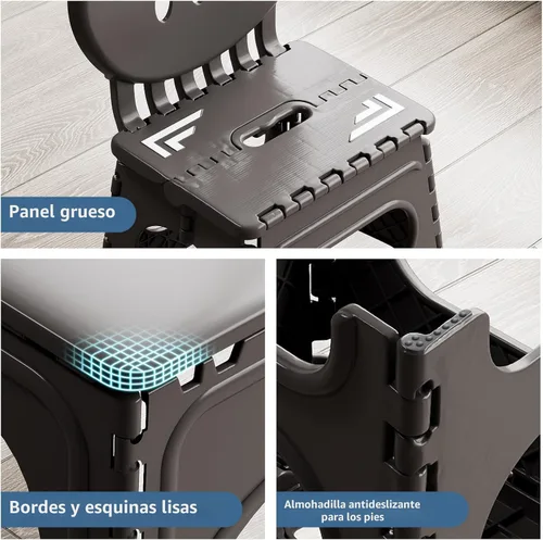 Vista 7 de UNICOO Juego de mesa y sillas plegables para niños, mesa y sillas plegables para niños, mesa de actividades plegable, mesa de picnic portátil, ideal