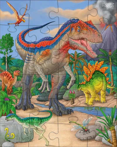 Vista 2 de HABA 303377 Dinosaurios Puzzle