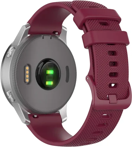Vista 5 de Paquete de 6 bandas compatibles con Garmin Forerunner 165 55 Vivoactive 5 6 Smartwatch Band 0.787 in Correa de reloj