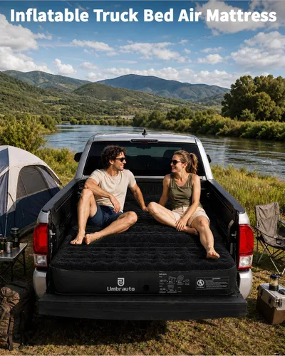 Vista 5 de Umbrauto Truck Bed Mattress for 5'-5.2'ft, Tocama Mid-Size Truck Mattress