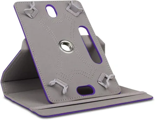 Vista 2 de Funda universal para tablet de 7 pulgadas, funda protectora universal para tablet con pantalla táctil de 7 pulgadas, con soporte giratorio de 360