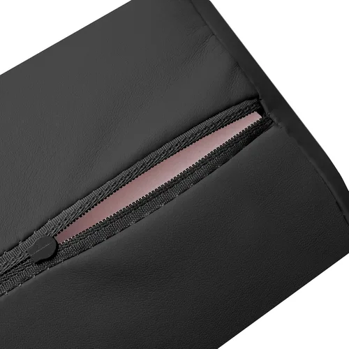Vista 4 de Saloniture Cojín Refuerzo Semicircular para Mesa de Masaje de Cuello - 13 x 6 x 3 Pulgadas - Negro