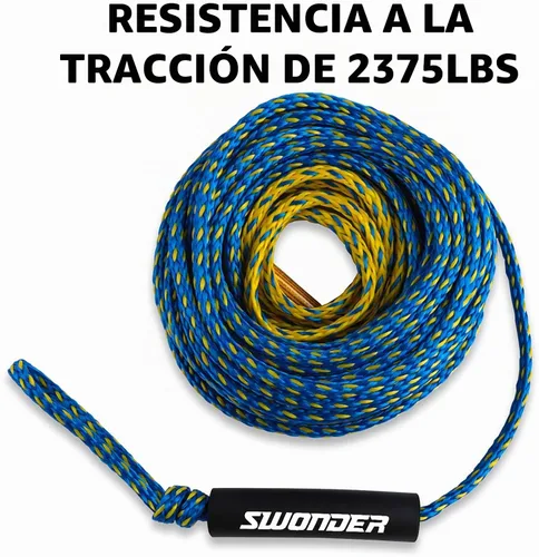 Vista 5 de Swonder Cuerdas de remolque de 2 secciones para tubería, 1-4 cuerdas de 60 pies para tubos remolcables