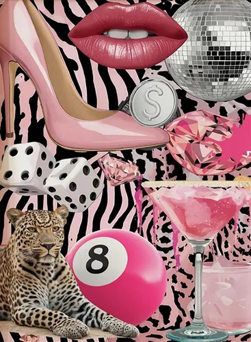 Vista 18 de Kits de arte de diamante para adultos principiantes, modernos kits de pintura de diamante con lunares de leopardo 5D, gemas y manualidades DIY