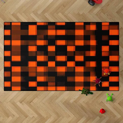 Vista 41 de TOMWISH - Alfombra abstracta pintada a mano en blanco y negro con pintura dorada, sala de estar, dormitorio, decoración de suelo, alfombra