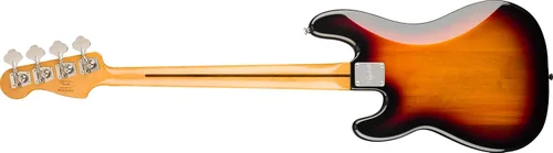 Vista 2 de Squier Classic Vibe 60s Precision Bass, Sunburst de 3 colores, diapasón de laurel