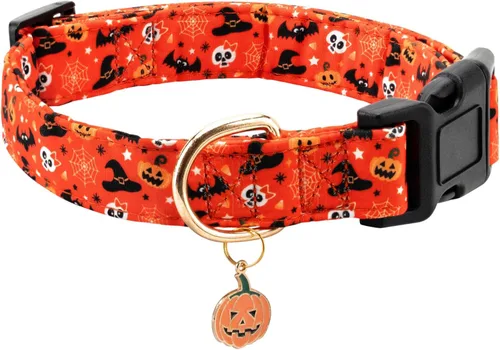 Vista 11 de Collares de perro personalizados, collares ajustables para cachorros con hebilla de seguridad para perros pequeños, medianos y grandes, collar