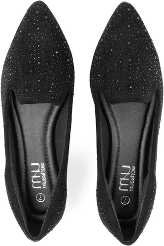Vista 2 de MUSSHOE Zapatos bajos cómodos sin cordones para mujer