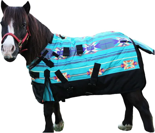 Vista 7 de CHALLENGER 1200D Miniature Weanling Donkey Pony Horse Foal Winter Blanket