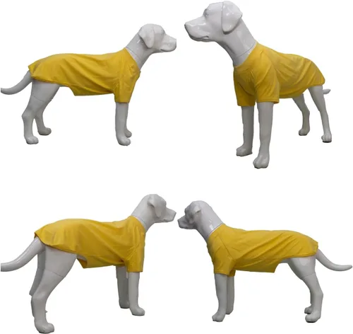 Vista 218 de Lovelonglong 2019 - Ropa para mascotas, Disfraces para Perro, Ropa Camisetas en blanco para Perros Grande Medianos Pequeños 100% Algodón 18