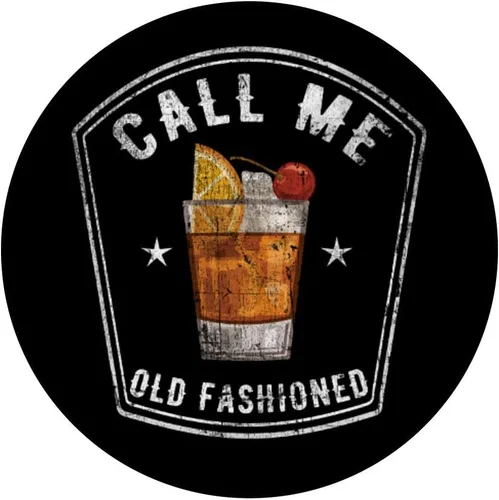 Vista 3 de Vintage Call Me Old Fashioned Whiskey Funny Print PopSockets Grip and Stand para teléfonos y tabletas
