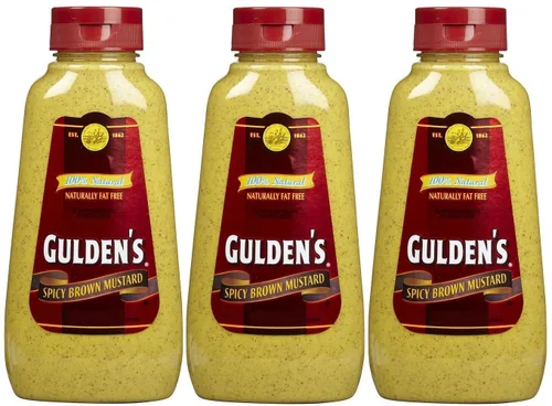 Vista 10 de GULDEN'S Mostaza Dijon Molida en Piedra Botella Exprimible, Apta para Dieta Cetogénica, 12 oz.