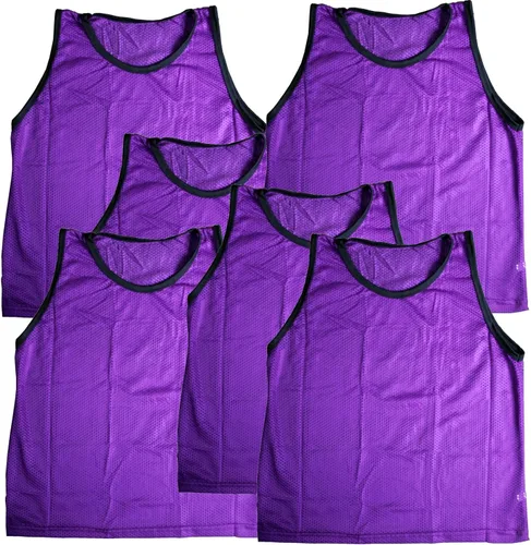 Vista 78 de BlueDot Trading Adult & Youth Scrimmage Training Vests for Soccer, Basketball & More – Available in 1, 6, 12, 24 Packs Naranja