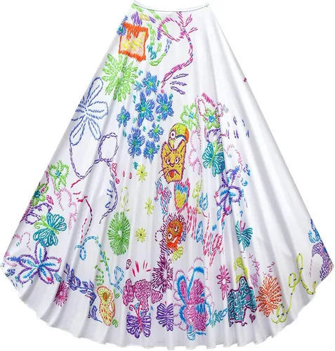 Vista 3 de Mirabel Costume for Encanto Dress Capes for Girls Halloween Costumes for Women Princess Dresses Cosplay Birthday Kids Clothes