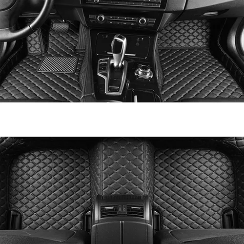 Vista 8 de Alfombrillas de coche para Nissans Navara D22 2002-2013 Frontier Accesorios Alfombras (Color LHD 3 piezas beige)