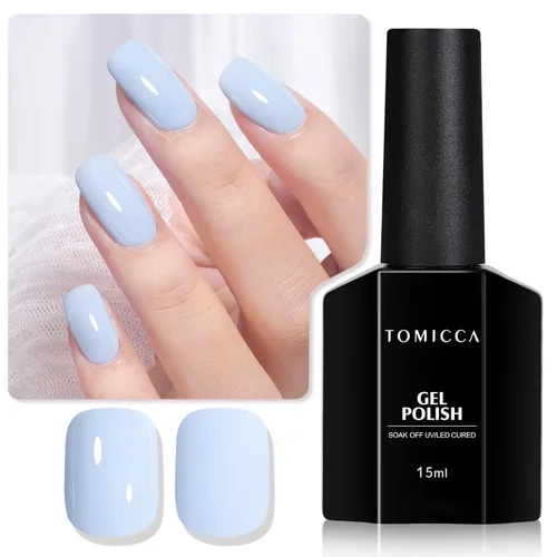 Vista 40 de TOMICCA Esmalte de uñas de gel marrón café, 0.5 onzas líquidas, esmalte de uñas de secado con LED UV para arte de uñas, manicura en casa, otoño e