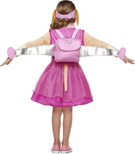 Vista 3 de Spirit Halloween Disfraz de lujo para bebe Skye Paw Patrol.