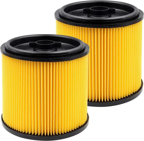 Vista 6 de VCFS - Filtro de repuesto para filtro y retenedor de cartucho estándar Vacmaster de 5 a 16 galones, también apto para shopvac de 5 a 20 galones