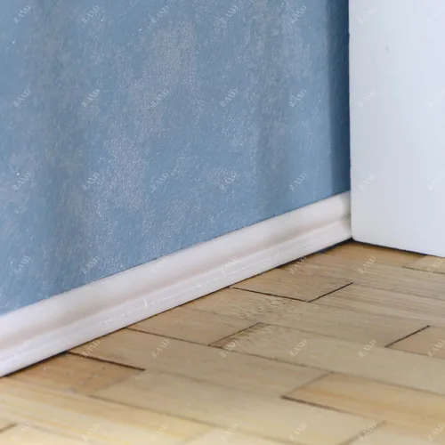 Vista 4 de iLAND Accesorios para casa de muñecas en miniatura a escala 1:12, 18 piezas, molduras de madera para casa de muñecas y zócalos y cornisa moldeada