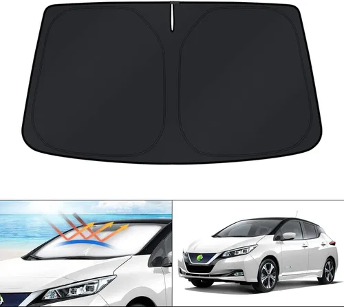 Vista 222 de KUST Parasol para parabrisas para BMW X1 F48 2016, 2017, 2018, 2019, 2020, 2021, 2022, accesorios de ajuste personalizado, parasol plegable
