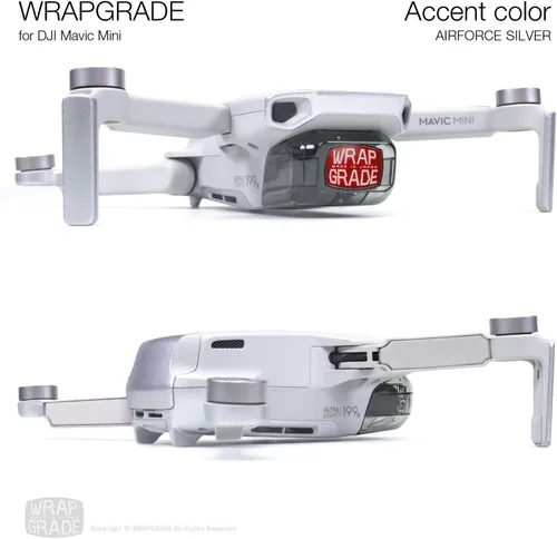 Vista 4 de Wrapgrade Skin compatible con DJI Mavic Mini Color decorativo