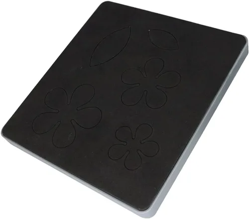Vista 2 de Bira Craft - Troquel de regla de acero de 5.5 x 6 pulgadas, diseños surtidos (flor 1)