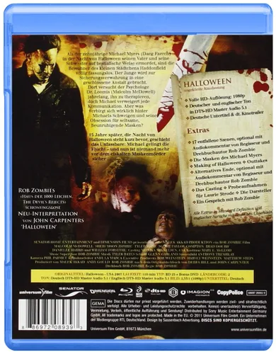 Vista 2 de Halloween Bd (Amaray) Blu-ray Import allemand