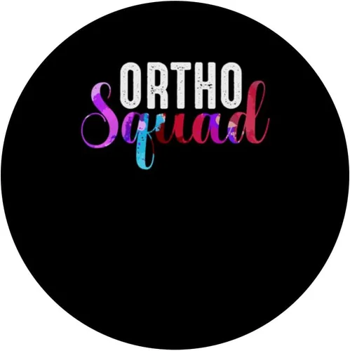 Vista 3 de Orthodontist Ortho Squad Orthodontic Technician PopSockets Standard PopGrip