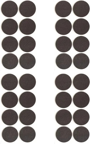 Vista 11 de Almohadillas Antideslizantes para Muebles de 1/2" x 3" Tiras de Goma Autoadhesivas Agarraderas para Muebles Almohadillas para Patas de Silla Pies
