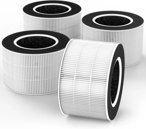 Vista 7 de Paquete de 2 filtros de repuesto TD-1500 compatibles con purificador de aire Tredy TD-1500 TD-1500BM, filtración de 4 etapas de filtro premium