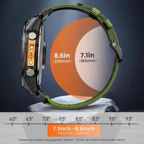 Vista 7 de Compatible con Garmin Fenix 6 Watch Band para Fenix 8 1.850 in/8 Pro 1.850 in/Fenix 7/Fenix 6 Pro/5/5 plus, 0.866 in Quickfit Correa de reloj Verde