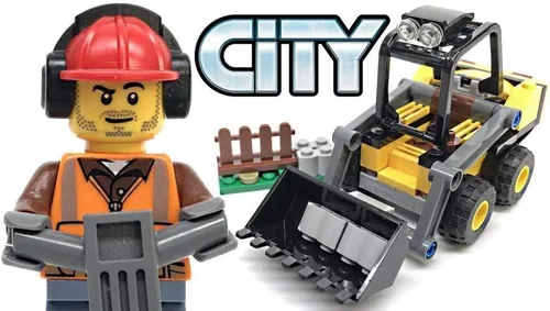 Vista 3 de LEGO City Kit de grandes vehículos 60219 Kit de construcción (88 piezas)