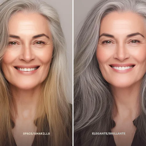 Vista 7 de Champú para canas, el mejor para usar en cabello canoso