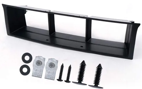 Vista 10 de CHEDA Parrilla Billet Negra de Inserción para Parachoques Compatible con Ford F150 Pickup 2009 2010 2011 2012 2013 2014 (Negro)