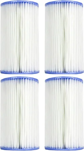 Vista 14 de INTEX 29002E - Cartucho de filtro de piscina tipo A: para bombas de filtro INTEX, fácil de limpiar, papel Dacron, filtración eficiente, paquete