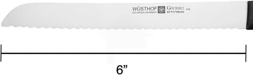 Vista 5 de Wusthof Gourmet - Cuchillo dentado de 6 pulgadas