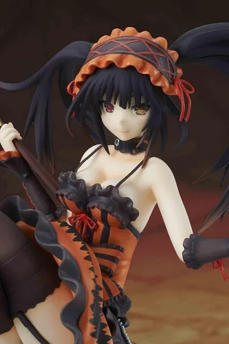 Vista 6 de Date A Live: Kurumi Tokisaki Figura de PVC totalmente pintada a escala 1:7, multicolor, 9 pulgadas