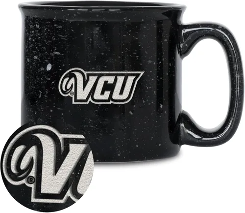 Vista 124 de Rico Industries NCAA Speckle 12oz Laser Engraved Campfire Mug