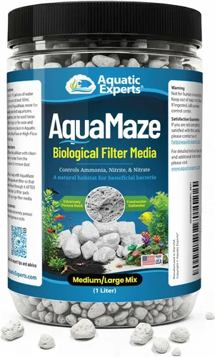 Vista 10 de Aquatic Experts Bio Balls - Medios de filtración, bola biológica pequeña de 1 pulgada para estanques y filtros de acuario, medios de filtro