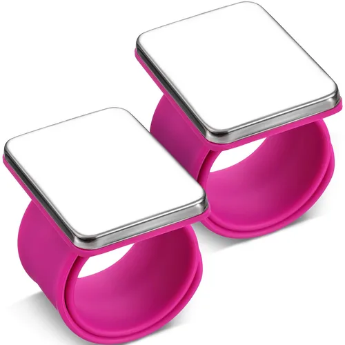 Vista 9 de 2 piezas de alfiler magnético y soporte para pulsera para acolchado