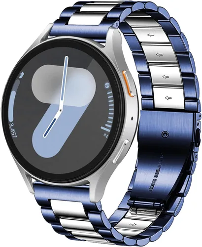 Vista 15 de DEALELE - Correas compatibles con Samsung Galaxy Watch 7 / FE / 6/6 Classic / 5/5 Pro / 4/4 Classic/Galaxy 3 de 41 mm, correa de repuesto de metal